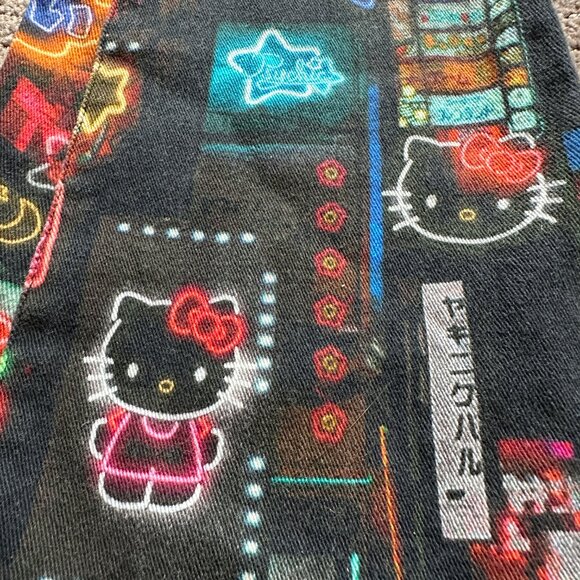 Dolls Kill HELLO KITTY Jeans!! - Picture 2 of 6